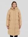 Fundango Cosycoat Long Padded Jacket női steppelt télikabát sárga színben 1
