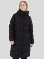 Fundango Cosycoat Long Padded Jacket női steppelt télikabát fekete színben 1