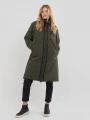 Fundango Carya Parka Jacket női utcai kabát oliva színben 1