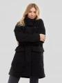 Fundango Elle Fleece Jacket női utcai kabát fekete színben 1