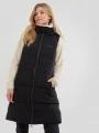 Fundango Scarlet Padded Vest női mellény fekete színben 1