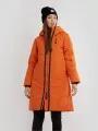 Fundango Carya Parka Jacket női utcai kabát narancssárga színben 1