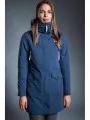 Fundango DIXIE Parka Jacket női télikabát sötétkék színben 1