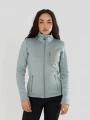 Fundango Antilles Melange Jacket női polár pulóver zöld színben 1