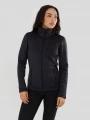Fundango Antilles Melange Jacket női polár pulóver fekete színben 1