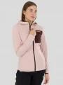 Fundango Nigata Full Zip Hoodie női hibrid felső rózsaszín színben 1