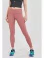 Fundango Zen High Rise Leggings női sportnadrág magenta színben 1