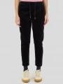 Fundango Lorna Corduroy Pants női hosszú nadrág fekete színben 1