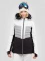 Fundango Salina Padded Jacket női steppelt síkabát fehér színben 1