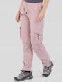 Fundango Finley Cargo Pants női túranadrág rózsaszín színben 1