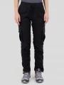 Fundango Finley Cargo Pants női túranadrág fekete színben 1