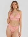 Fundango Sahara V-neck Cami Top női bikini felső piros színben 1
