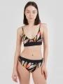 Fundango Sahara V-neck Cami Top női bikini felső multikolor színben 1