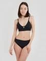 Fundango Sahara V-neck Cami Top női bikini felső fekete színben 1