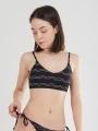 Fundango Moana Classic Top női bikini felső fekete színben 1