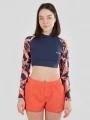 Fundango Amelia Surf Top női bikini felső rózsaszín színben 1