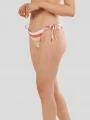 Fundango Innisfil Ties-side Bottoms női bikini alsó lila színben 1