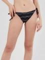 Fundango Innisfil Ties-side Bottoms női bikini alsó fekete színben 1