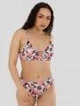 Fundango Sahara Midwaist Full Bottom női bikini alsó homok színben 1