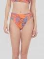 Fundango Sahara Mid Waist Full Bottom női bikini alsó rózsaszín színben 1