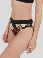 Fundango Sahara Mid Waist Full Bottom női bikini alsó fekete színben 1