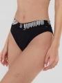 Fundango Sahara Mid Waist Full Bottom női bikini alsó fekete színben 1