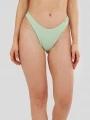 Fundango Sunset Brazilian Jacquard Bottoms női bikini alsó zöld színben 1