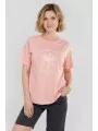 Fundango Bolton T-shirt női rövid ujjú póló rózsaszín színben 1