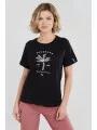 Fundango Bolton T-shirt női rövid ujjú póló sötétkék színben 1