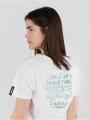 Fundango Bolton T-shirt női rövid ujjú póló fehér színben 1