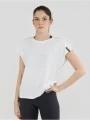 Fundango Hanabi T-shirt női rövid ujjú sport póló fehér színben 1