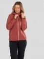 Fundango Piora Waterproof Jacket női esőkabát piros színben 1