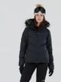 Fundango Elyra Fur Padded Jacket női steppelt síkabát fekete színben 1