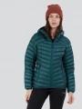Fundango Rauris Down Jacket W női pehelykabát zöld színben 1