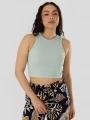 Fundango Naya Cropped Tank-T női tank top zöld színben 1