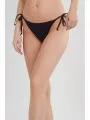 Fundango Innisfil Tie-side Bottoms női bikini alsó fekete színben 1