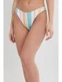 Fundango Madison High Cut Bottoms női bikini alsó fehér színben 1