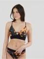 Fundango Sahara V-neck Cami Top női bikini felső multikolor színben 1