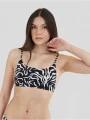 Fundango Moana Bralette Top női bikini felső fekete színben 1