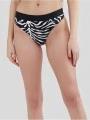 Fundango Sahara Mid Waist Full Bottoms női bikini alsó fekete színben 1