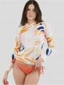 Fundango Joyce Long Sleeve Rashguard női hosszú ujjú lycra fehér színben 1