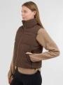 Fundango Keira Padded Vest női mellény barna színben 1