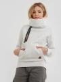 Fundango Aliz Pullover női pulóver homok színben 1