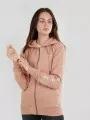 Fundango Neraly Hooded Sweatshirt női pulóver rózsaszín színben 1