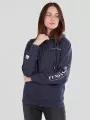 Fundango Neraly Hooded Sweatshirt női pulóver kék színben 1