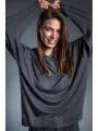 Fundango RICHMOND Hooded Pullover női kapucnis pulóver szürke színben 1