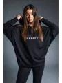 Fundango RICHMOND Hooded Pullover női kapucnis pulóver fekete színben 1