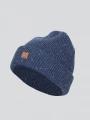 Fundango Owen Beanie kötött sapka kék színben 1