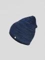Fundango Asher Beanie férfi kötött sapka kék színben 1
