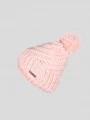 Fundango GLEN Beanie női kötött sapka rózsaszín színben 1